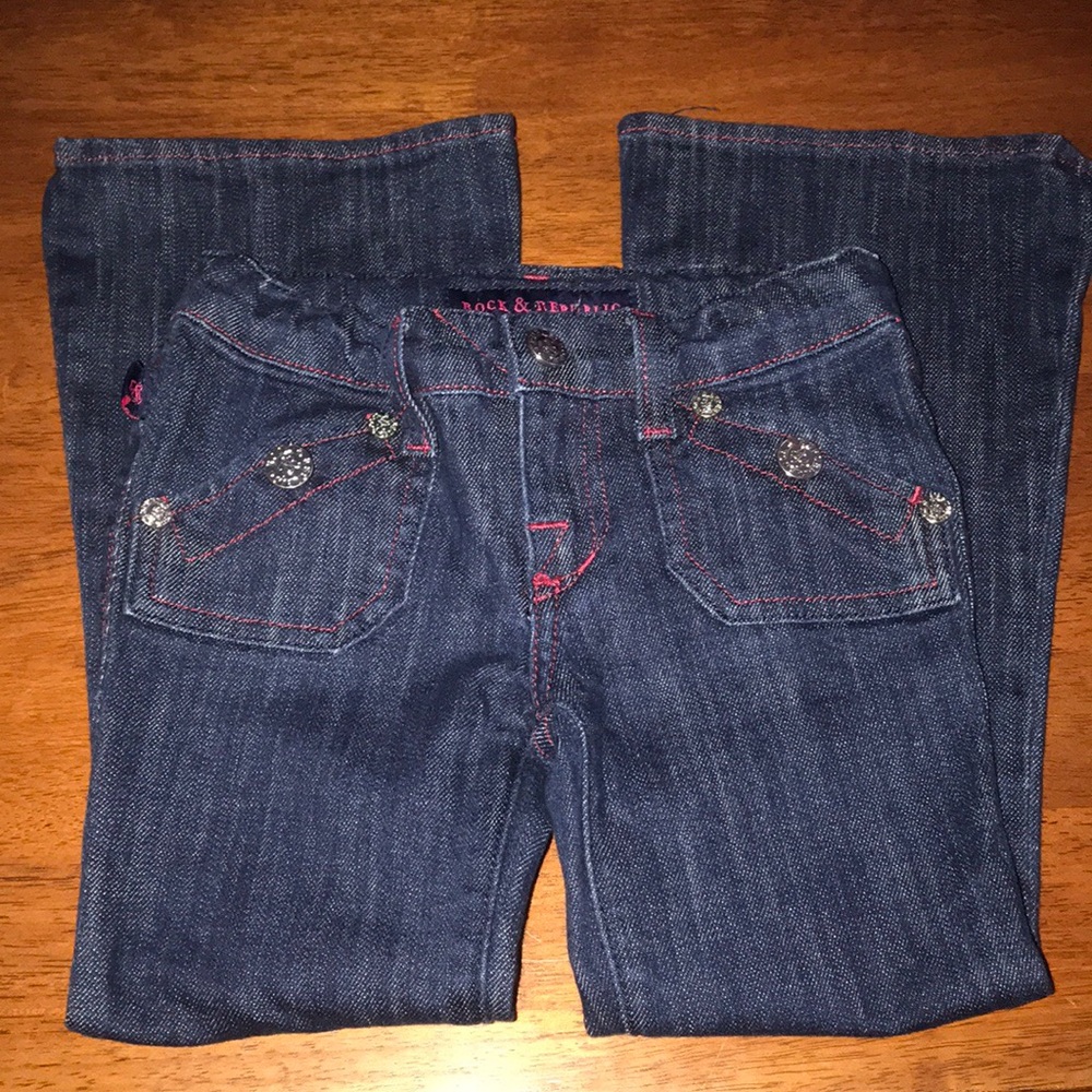 Little girls Rock & Republic Flair Jeans